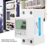 5-80A DDM15SC LCD Digital Display Single Phase Din Rail Electronic Energy KWh Meter Digital Energy M