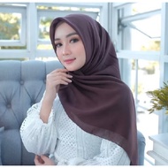 Aromatic/ Vintage Paris Square Hijab Aromatic Plain Paris Square Hijab