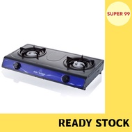DARK HAMMER Twin Burner Stove / Dapur Gas Masak / Gas Stove (DH-GS-DH22E/K)