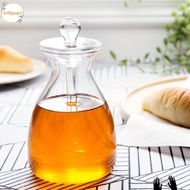 LOLLIPOP1 Honey Pot, With Dipper Rod Three-dimensional Bee Glass Honey Jar, Creative Clear Large Cap