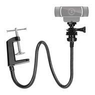 《Black bat》 Camera Bracket with Enhanced Desk Jaw Clamp Flexible Gooseneck Stand for Webcam Brio 4K C925e C922x C922 C930e C930 C920 C615IP Security CamerasSecurity Cameras &amp; Systems，IP Security Cameras