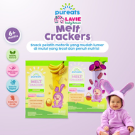 Pureats Melt Cracker - Sweet Potato & Banana Oat