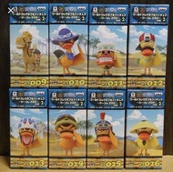 日版全新全8款 ONE PIECE 海賊王 WCF zoo  卡魯鴨 小隊 動物篇 vol 2 shf pop