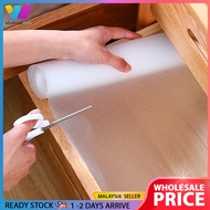 WHOLESALE | EVA Transparent Waterproof Drawer Shelf Liner Mat Pelapik Laci EVA Lutsinar Kalis Air