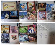 動漫vcd/dvd/cd各售$38另包平郵 (小甜甜/City Hunter)