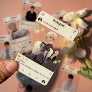 Zhang Zhenyuan PVC Transparent Card TNT Times Youth League Peripheral New Style Full Set 8 Creative 