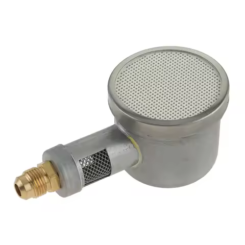 M10*1.5 Ceramic Plate Round Small Burner with 3/8 Connector for Gas Heater Gas Boiler Deck Heater Re