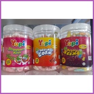 ❖ ✓ ∈ Gummy Candy Gummy Lunch or Yupi Strawberry Ice Cola Neon Stix 120pcs