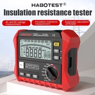 HABOTEST HT5203/HT5205 1000V 0-100GΩ Insulation Resistance Tester Earth Ground Resistance Tester Dig