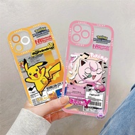 Pikachu Case Vivo Y100 5G V30 Pro T1 Pro 5GV27e V27 Pro V25e V23e V23 5G V21 5G V20 SE Y93 5G Y91i Y