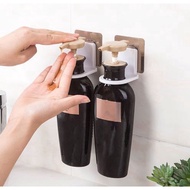 Bathroom Toilet Hand Wash Shampoo Hanging Holder Hook Holder | tempat pegang botol syampu sabun basu
