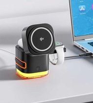 ✨5合1 25W 折疊磁吸無線充送順豐智能櫃 順豐站 送免費手機鋼化膜 ｜自帶線｜手機耳機手錶通用 iPhone 17 iPhone 17pro iPhone 17
