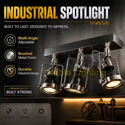 Led Light Spot Led Spotlights Surface Mounted Spot Light Medieval Industrial Style Ceiling Lamp 2 3 