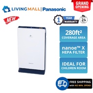 [FREE DELIVERY] PANASONIC F-PXV35A (2023 MODEL) NANOE X AIR PURIFIER F-PXV35A WITH HEPA FILTER F-PXV