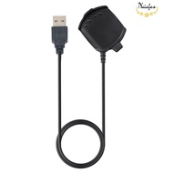 Naicfas 1M USB Dock Charger Charging Data Cable Approach S2 S4 GPS Golf Watch wintershop (For Garmin)