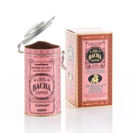 BACHA COFFEE Elephant Queen Coffee - Ground Beans 250g (Pink)