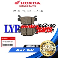 HONDA BRAKE PAD REAR ADV160 (06435-K97-N01)