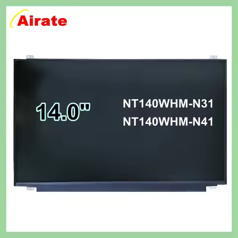 14.0 Inch Replacement NT140WHM-N31 N41 LED Screen LCD Display NT140WHM N31 N41 Laptop LCD Panel 1366