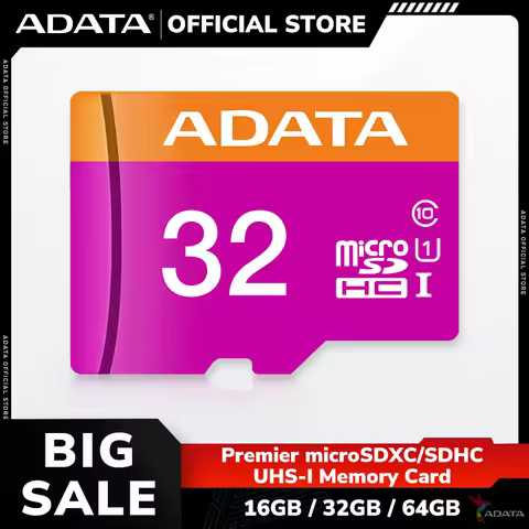 ADATA Premier microSDHC 16GB 32GB Memory Card microSDXC 64GB Flash TF Card UHS-I Class10 Micro SD Ca