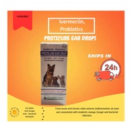 Proticure Ear Drops for Pets Otic Drops for Animal Use ONLY Anti Ear Mites Antifungal Pet