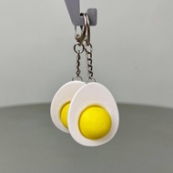 GANTUNGAN Egg Fidget Keychain, Egg Fidget, Egg Fidget Toy Keychain ASMR