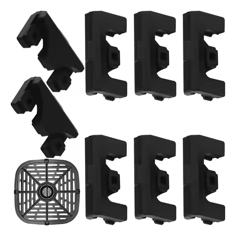 Air Fryer Rubbers Bumpers Fit Power Air Fryer Crisper Plate Air Fryer Replac Protective Covers For A
