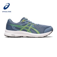 ASICS Men GEL-CONTEND 8 Running Shoes in Steel Blue/Lime Zest