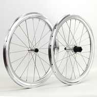 SILVEROCK SR38A 20in 406 451 Alloy Wheelset V Rim Caliper Brake 38mm Straight Pull 74mm 130mm or 100