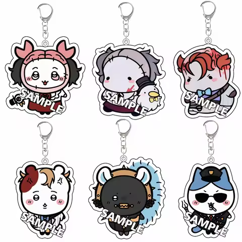 Game Peripheral Outlast Q Version Acrylic Keychain Dorris Franco Liliya Leland Decoration Pendant Cr