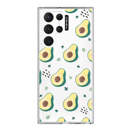 HI-SHIELD Stylish เคสใสกันกระแทก Samsung รุ่น Fruits1 [S22ultra  S23ultra]
