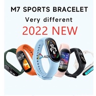 2022 new M7 smart watch women men's blood pressure monitor sports fitness bracelet SmartBand Bluetoo