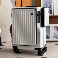 กระเป๋าเดินทาง RRS ใหม่ ช่องเปิดด้านหน้าสำหรับใส่โน้ตบุ๊ค ของแท้ ช่องเปิดด้านหน้า 4 สี ชมพู ขาว เทา 