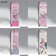 WALKIE Cartoon Kawaii Pink Girl LOLITA Portable Badminton Racket Bag Tennis Racket Protection Drawstring Bags Fashion Velvet Storage Bag Case Outdoor Sport Accessories