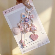 Cartoon Cat Elf Earphone Bag Pendant