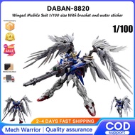 daban 8820 Winged Mobile Suit toys 1/100 size Assemble Model Toy  wings with water stickers/platform