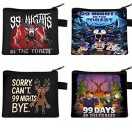 99 Nights In The Forest Game Accessories Wallet Mini Portable ID Card Bag Birthday Gift