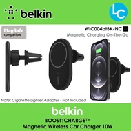 BELKIN Originial WIC004btBK-NC BoostCharge Magnetic 10W Wireless Car Charger