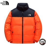 NORTH FACE Beijia ฤดูหนาวชายและหญิงขนเป็ดสีขาวลงเสื้ออบอุ่นและเย็นหนาคู่เดียวกันแนวโน้มหลวมเสื้อ