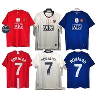 Manchester United Retro Jersey, Season 07/08/09 Football Jersey