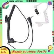 3.5mm Listen Only Acoustic Tube Earpiece for Motorola APX6000 APX7000 APX4000 Headset Earphone