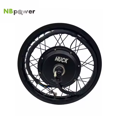 Promotion Price! 17*2.15 HUCK Q​S205 5000W 3.5T 200mm Dropout Hub Motor Wheel Motorcycle Wheel for M