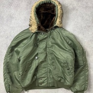 FOURUMI military bomber N-2B fur jacket