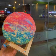 night light led light DIY Starry Sky Moon Night Light Children's Studio Handmade Graffiti Creative L