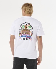 RIP CURL เสื้อยืด 16PMTE RCT M DEST TEE THAI PHUKET OLD TOWN 2025-S2
