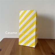 50 pcs New high quality paper bag Stand up Colorful Polka Dot  Bags 18x9x6cm Favor  Open Top Gift Pa