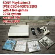 SONY PlayStation 3(PS3)CECH-4007B 250G