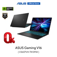 ASUS Gaming V16 V3607VH-TK139W 16 Inch thin and light laptop 144Hz WUXGA Intel Core 5 Processor 210H