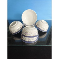 Superware 6-Inch Lantern-Shaped Bowl Set 6 Pieces Little Luke Pattern