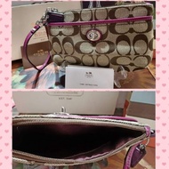 Authentic Coach Wrislet/Purse