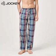 กางเกงนอนผ้าฝ้ายแท้ Jockey สำหรับผู้ชาย กางเกงขายาว ใส่สบาย เสื้อผ้าสำหรับอยู่บ้าน ฤดูใบไม้ผลิและฤดู